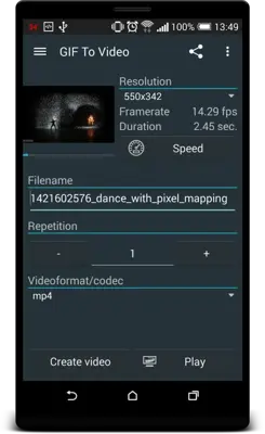 GIF To Video android App screenshot 6